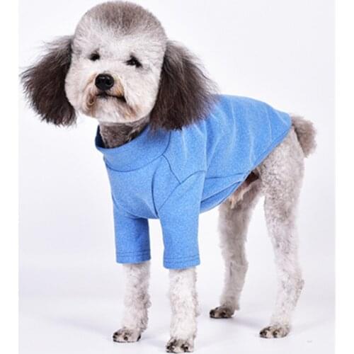 Stretch Dog T-shirt Poodle Bichon Pomeranian Schnauzer Pug French Bulldog Clothing Corgi Dog Clothes Pet Hoodie Outfit Dropship