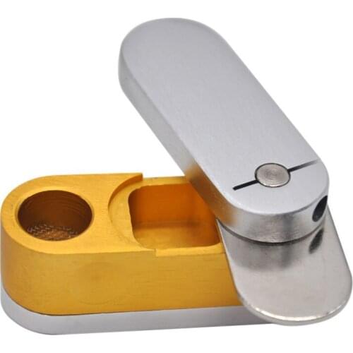 55 mm New design Creative Portable Rotation Portable Creative Smoking Pipe Tobacco Pipes