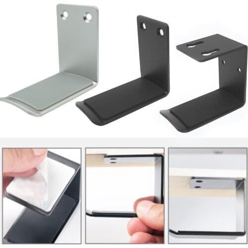Universal Headset Headphone Hanger Hook Holder Under Desk Mount Stand w Screw