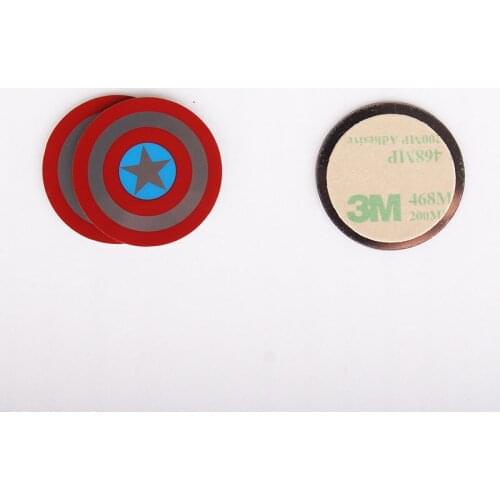 50 PCS BRKT Replacement Metal Plate Kit with Adhesive for Universal Car Magnetic Mount Holder