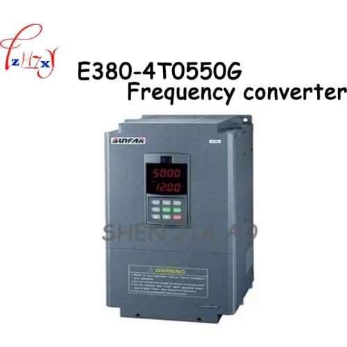 1pc E380-4T0550G inverter 380V multi-function integrated inverter 5500W 1PC