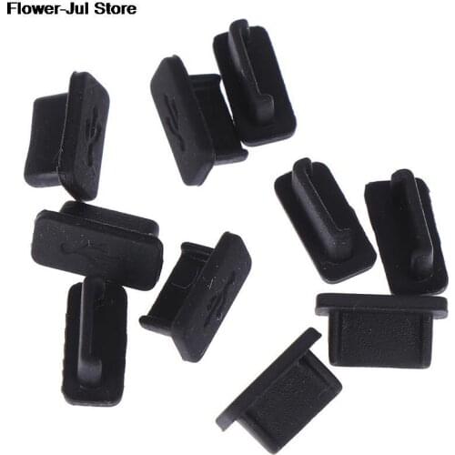 10pcs USB 3.1 Type C Anti Dust Rubber Dust Plug For Macbook For Huawei P9 Charger Type C Plug Cover HOT