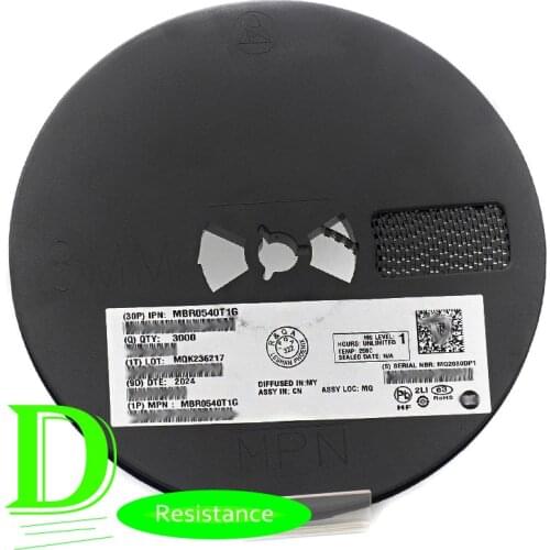 100pcs Original Triode MBR130T1G MBR0520LT1G MBR0530T1G MBR0540T1G SOD-123 printing 1S B2 B3 B4