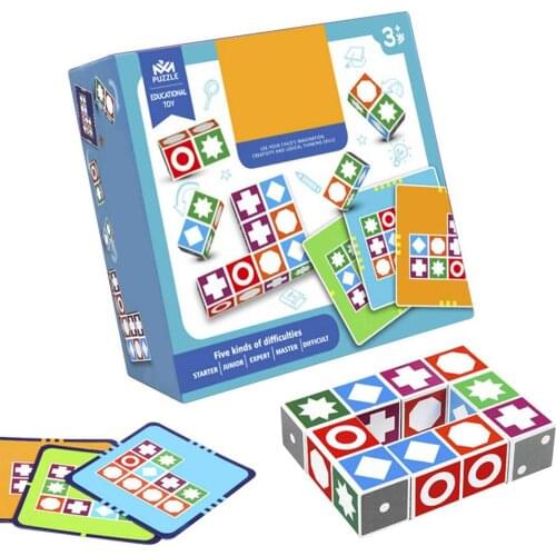 2021 Hot Sale Logical Thinking Board Game Matching Board Game Educational Parent-Child Interactive Toy Family Party Games Toys