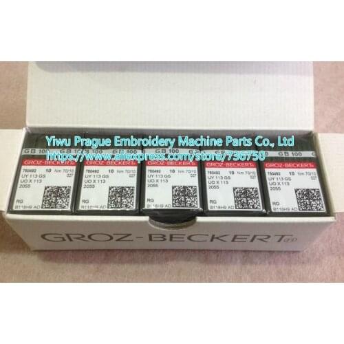 500 pieces Genuine Groz Beckert GB sewing needles UY 113 GS UO X 113 2055 offered by Yiwu Prague company store 736750