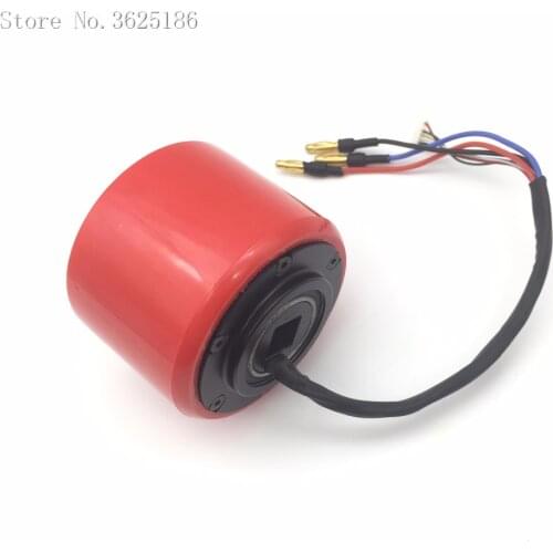 5065 14N12P 3" 70mm 24v-36v 150w Hallow Shaft Hub Motor Wheel hall sensor mini Scooter without Shaft for Electric Skateboard