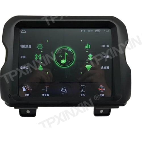 8.4 inch Wireless Carplay 6+128G For Jeep Wrangler 2010-2017 Car Multimedia Player GPS Navigation Tape Recorder Radio IPS