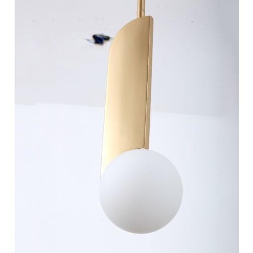 9 Zhongshan Factory Wholesale G Holder Hanging Lighting Small Bulb Opal Glass Cover Pendant Lamp Modern Style For Room
