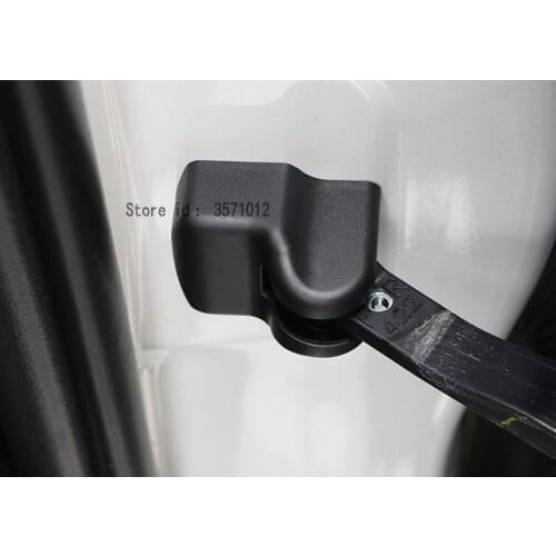 Car Styling Anti Rust Water Proof Door Lock Key Keys Plastic Buckle Limit Device Trim Hoods 4pcs For Toyota RAV4 2016 2017 2018