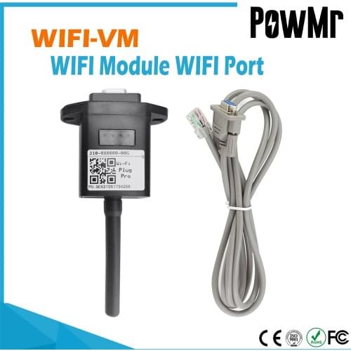 WIFI Plug Module Wireless Device With RS232 Remote Monitoring Solution For Off Grid Hybrid Solar Power Inverter WIFI Port
