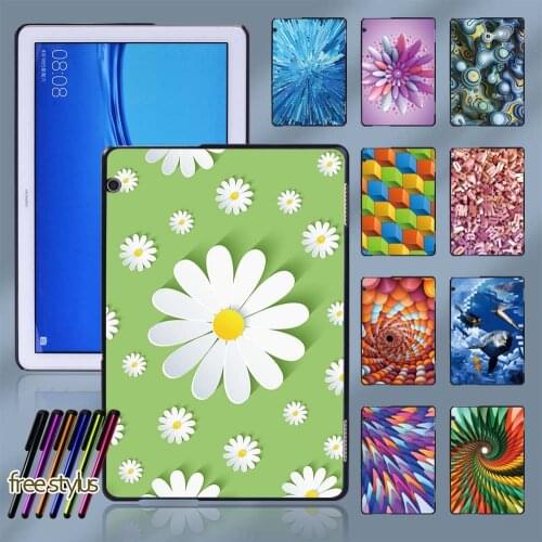 Tablet Case for Huawei MediaPad M5 Lite 8/M5 Lite 10.1/M5 10.8"/T5 10 10.1"/T3 8.0/T3 10 9.6" Ultra-thin New Card Bag Back Shell