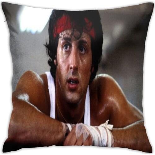 Rocky Balboa 1 Dakimakura Pillow Case Pillow Cover Sofa Cushion Silk Pillowcase Cushion Cover 60x60