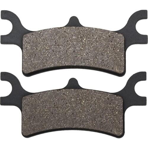 Cyleto Motorcycle Rear Brake Pads for POLARIS 330 Trial Boss 330 2005-2013 Sportsman 400 2003-2005 500 Predator 500 2006