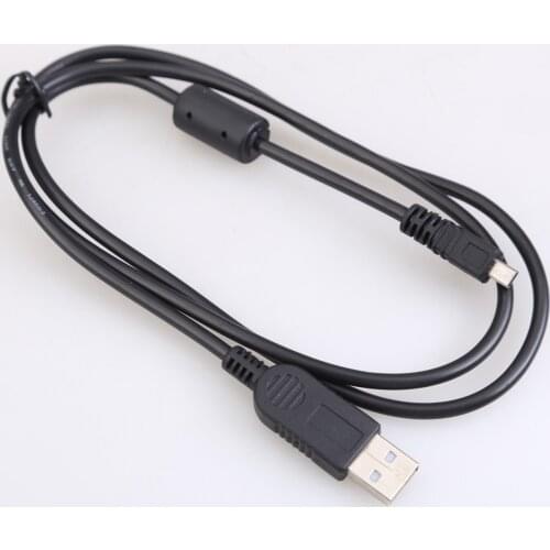 1M USB Data Cable Camera Data Pictures Video Sync Transfer Cables Cord Wire 8pin for Nikon/Olympus/Pentax/Sony/Panasonic/Sanyo