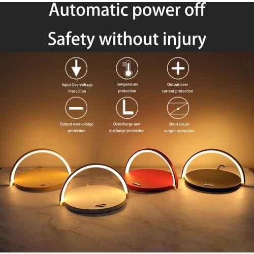 ISHOWTIENDA Desktop Wireless Chargers For Mobile Phones