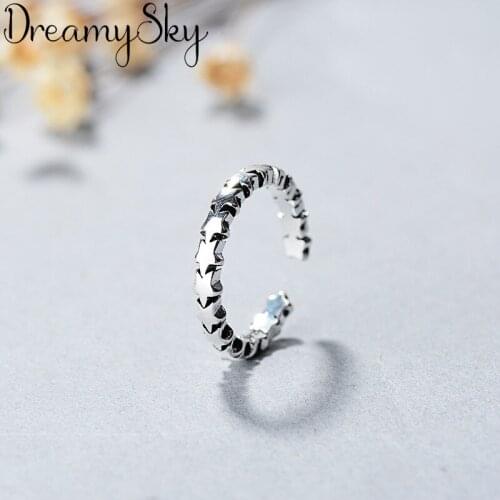 New Charming Star Finger Ring for Women Vintage Boho Knuckle Party Rings Gothic Punk Jewelry Gifts for Girls 2020