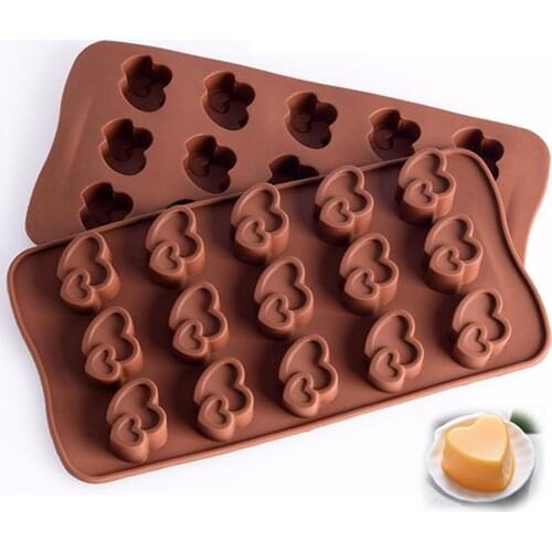 LanLan Silicone Mold for DIY Chocolate Candy Fondant Cake Baking