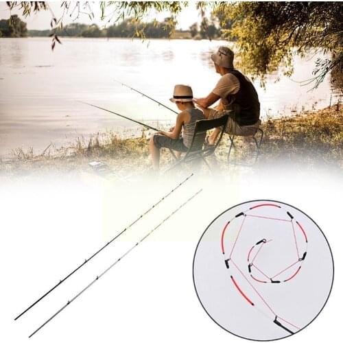 Half/full Titanium Alloy Raft Tip Glass Fiber Raft Pole Tip Crane Repair Fishing Refit Stick 55cm/45cm Tackle Replacement Z1F8