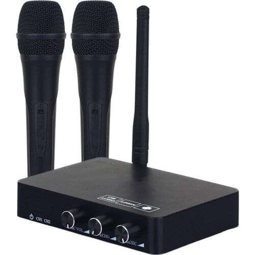 K2 Handheld Wireless Karaoke Microphone Karaoke player Home Karaoke Echo Mixer System Digital Sound Audio Mixer Singing Machine