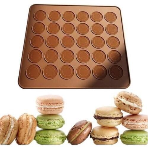 30 Hole Silicone Baking Pad Oven Silicone Non-stick Mat Baking Pan Pastry Cake Pad Baking Tools