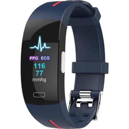 P3Plus Smart wristband PPG ECG fitness health smart Band electronic blood pressure measurement Heart rate monitor smart Bracelet