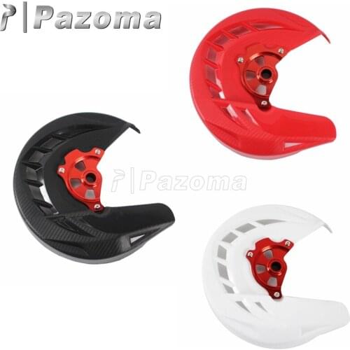 3 Color Motorbike Front Brake Disc Guard Rotor Guard Cover Running Protector For Honda CR125R CR250R CRF250R CRF450R CRF250 450