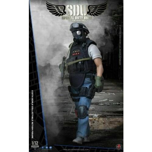 1/12 Soldier Story SSM-003 HK SDU K9 Canine Handler Soldier Story 6" Male Action Figures Toys For Collectible