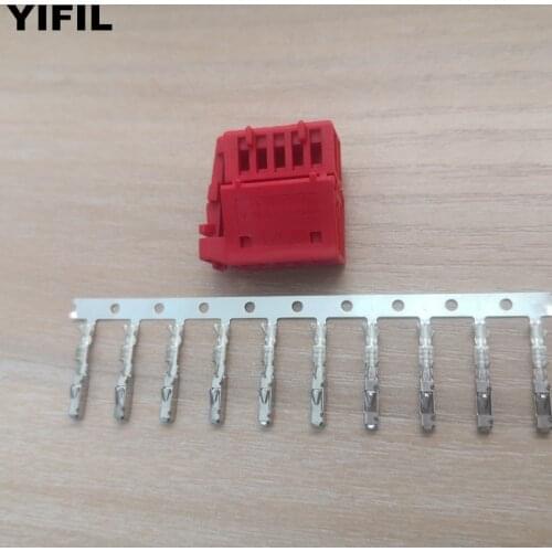 1/2/5pcs 10 Pin/Way Female Lift Switch Seat Adjustment Plug Seat Heating Connector With Terminal Pins For VW Audi 6R0 972 930 A