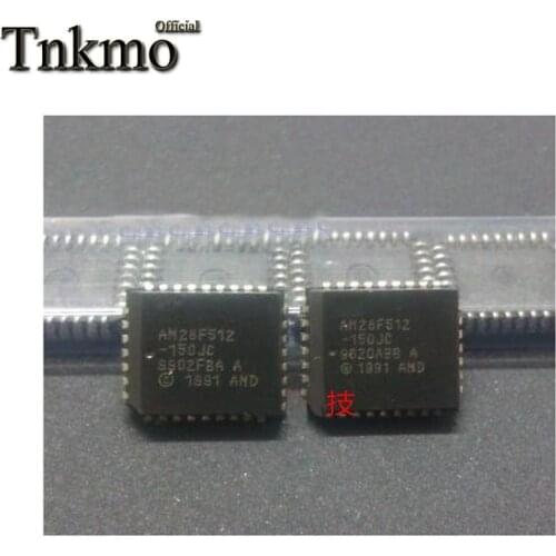 10PCS-50PCS AM28F512-150JC PLCC-32 AM28F512-150 PLCC32 AM28F512 28F512-150JC 28F512 512 Memory chip New and original