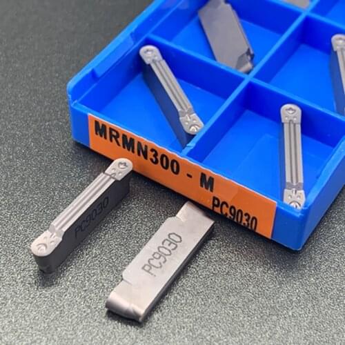 10PCS MRMN300-M NC3030/PC9030 slotting and cutting tool 5mm CNC tool metal turning tools carbid cutting tool