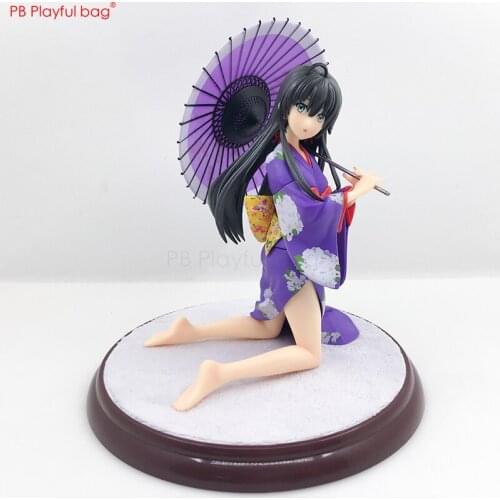 25CM Yukinoshita Yukin figure PVC collectible action figure Sexy Kimono model figure Anime fans loves Creative gifts HD59