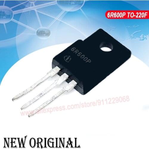 5 Pieces) 6R600P IPA60R600CP TO-220F 650V 3.8A