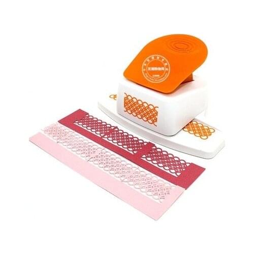 Free shipping circles shape border punch foam paper embossing punch scrapbook Edge craft punch puncher for paper cut