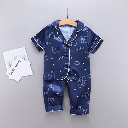 Bobora Summer Pajamas For Girls