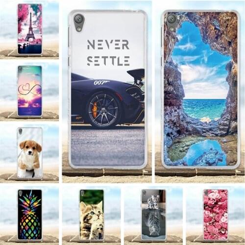 Case for Sony Xperia E5 F3313 F3311 Cover Soft Silicone TPU Bags Shell For Sony e5 E 5 Phone Cases 3D Animal Cute Fundas Coque