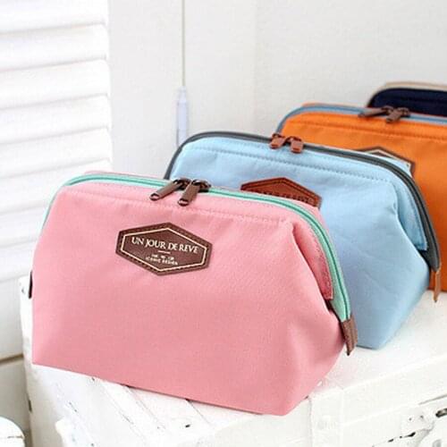 By dhl or ems 100pcs Cotton Multifunction Makeup Organizer Bag Women Cosmetic Bags Handbag