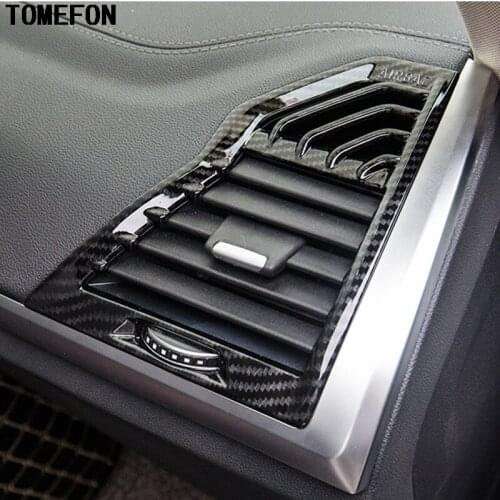 For BMW X3 G01 G08 2018 ABS Car Dashboard Air Conditoning Outlet Frame Decoration Cover Trim Auto Interior Styling