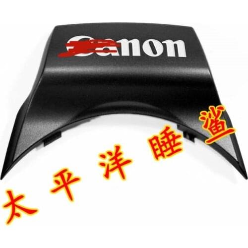 For Canon EOS M5 Front Cover Case Shell Nameplate Logo Panel Plate Black NEW Original