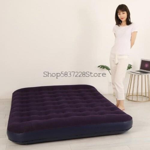 Inflatable Bed Lunch Break 1.2 Air Cushion Bed Single Household Double Lazy Sofa Bed Outdoor Portable Inflatable Mattress 1.5