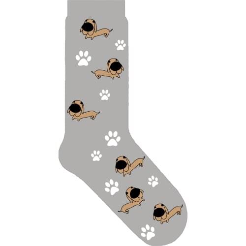 Dachshund socks women kawaii sausage dog paw socks cute cartoon puppy crew socks dog themed gift novelty 50 pair/lot ORIGINAL