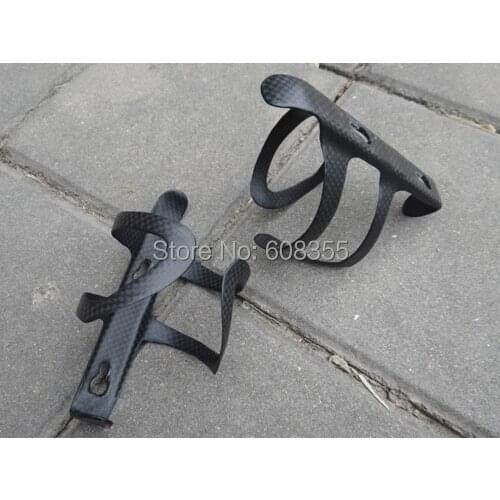 Full Carbon Matt MTB Mountain Road Cyclocross TT Bike water Bottle cage bicycle Holder for all Cycling - 2 Pcs ( 004 )