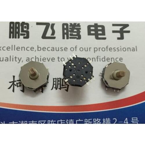 1PCS Japan HOSIDEN five-way switch patch 8 feet multi-directional switch 10*10*8 reset touch switch with positioning