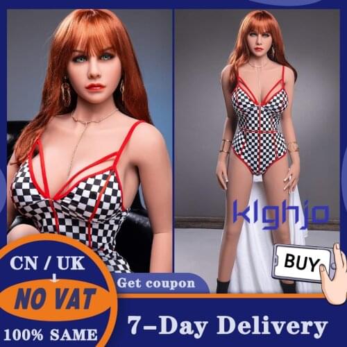 158cm Real Silicone Sex Dolls Skeleton adult doll Oral Love Doll Realistic Vagina Toys for Men Sexy Big Breast