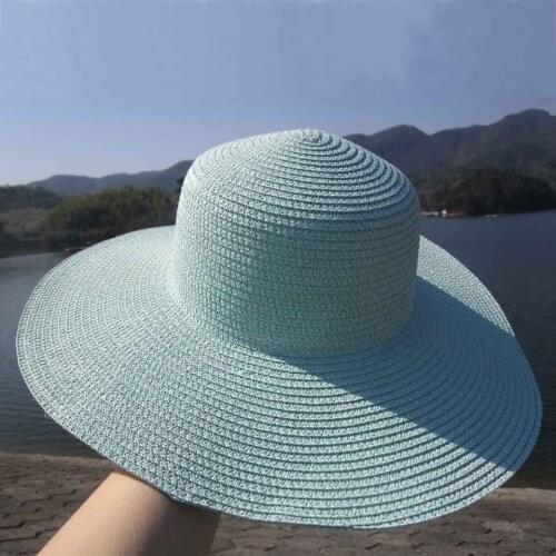 Straw Hat Women with Mass customized Different Decorative Bow-knot Casual Outdoor Beach Cap For Female UV Protection Sun Hat