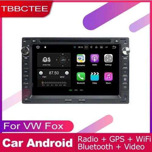 TBBCTEE For Volkswagen VW Fox 2003~2011 Car Android Multimedia System 2 DIN Auto DVD Player GPS Navi Navigation Radio Audio