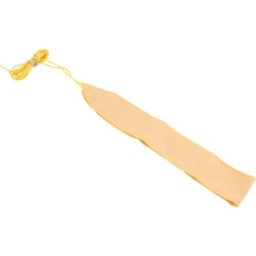Wind Instruments Saxophone Clarinet Flute Cleaning Cloth Yellow