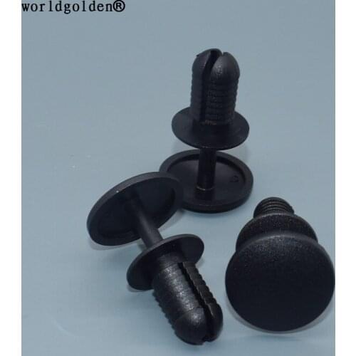 Worldgolden 100pcs plastic clip Push-Type Retainer for vw for audi