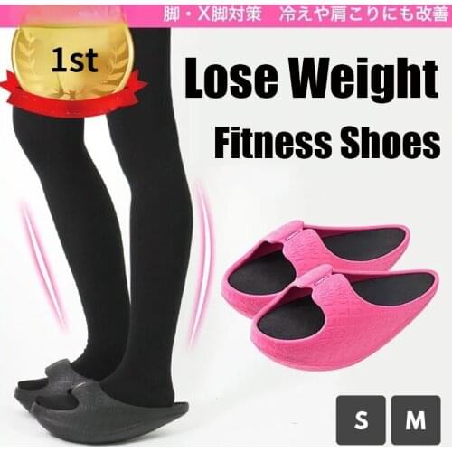 Lose Weight Exercise Toning Shoes Women EVA Swing Platform Wedge Sport Slimming Fitness Shoes Summer Slip on Walking Sneakers