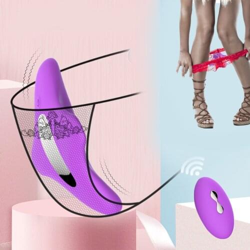 12 Frequency Wireless Remote Control Starfish Female Masturbation DeviceInvisible Wearable Strap on Dildo Clitoris Stimulator