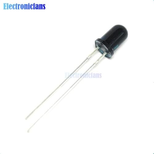 50Pcs 5mm 940nm IR infrared Receiving LED Lamp